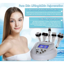 5 en 1 ultrasónica 40k Cavitación adelgazante Vacuación RF Aprendiendo Máquina de belleza del cuerpo de la piel